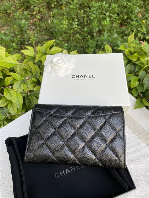 chanel classic namecard holder europe|Classic card holder .